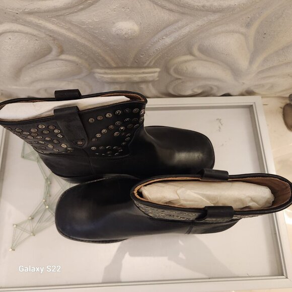 Women's Free People Harmony Studded Ankle Western Boots. NIB. Size 6.5 - Picture 7 of 10